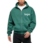 450gsm French Terry Heavyweight Zip Up Hoodie | Custom Blanks