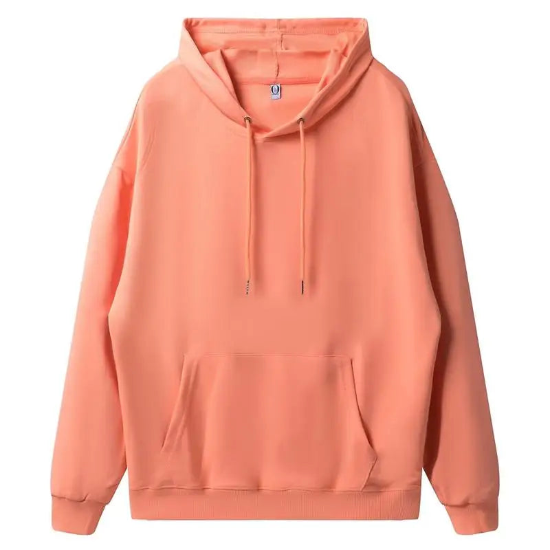 Cotton Polyester Heavyweight Fleece Pullover Hoodie