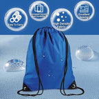 Nylon Sublimation Waterproof Drawstring Bag