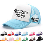 100% Polyester Mesh 3D Embroidery Sports Cap | OEM Custom Trucker Hat with Logo