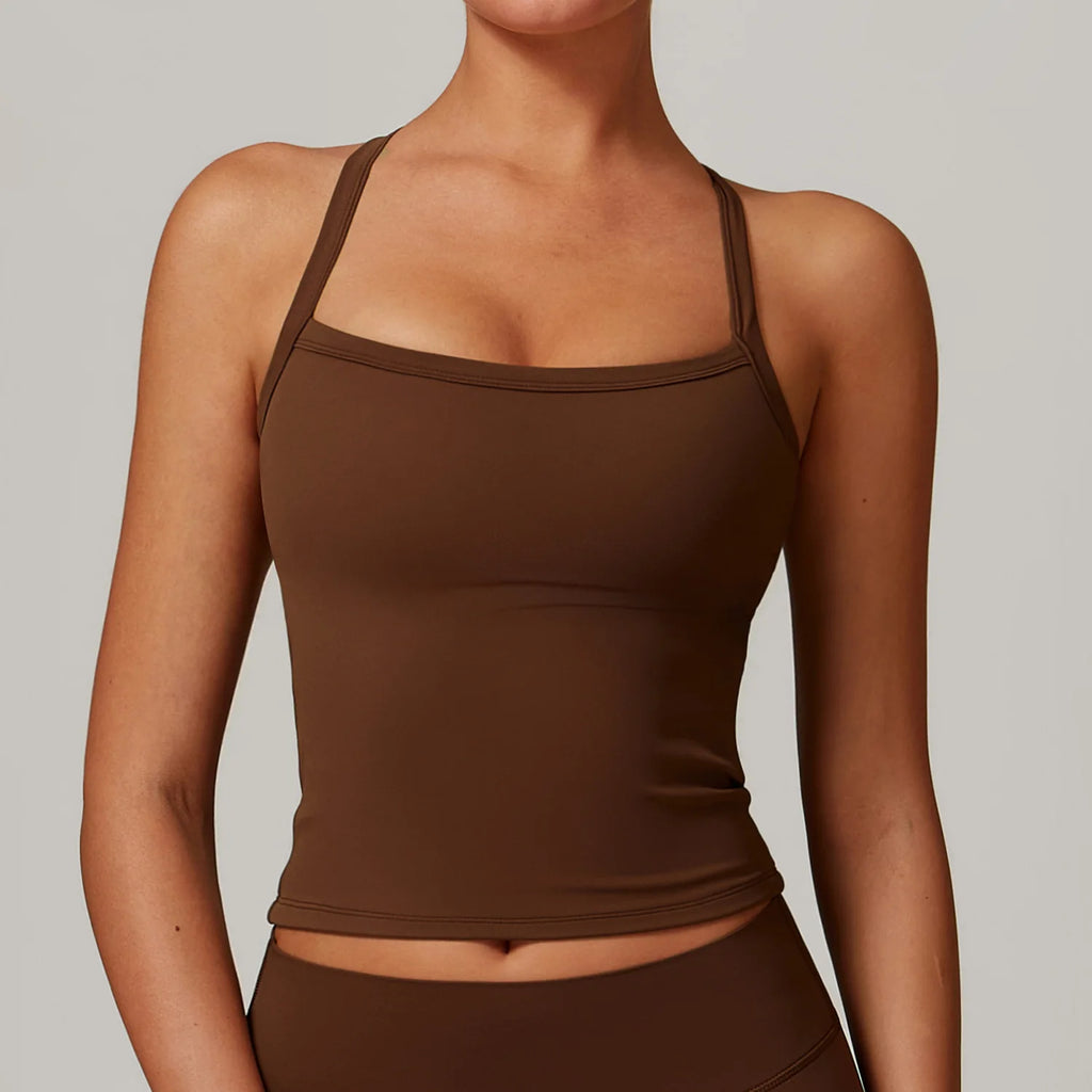 Nylon Spandex Interlock Knit Long Sleeve Workout Top