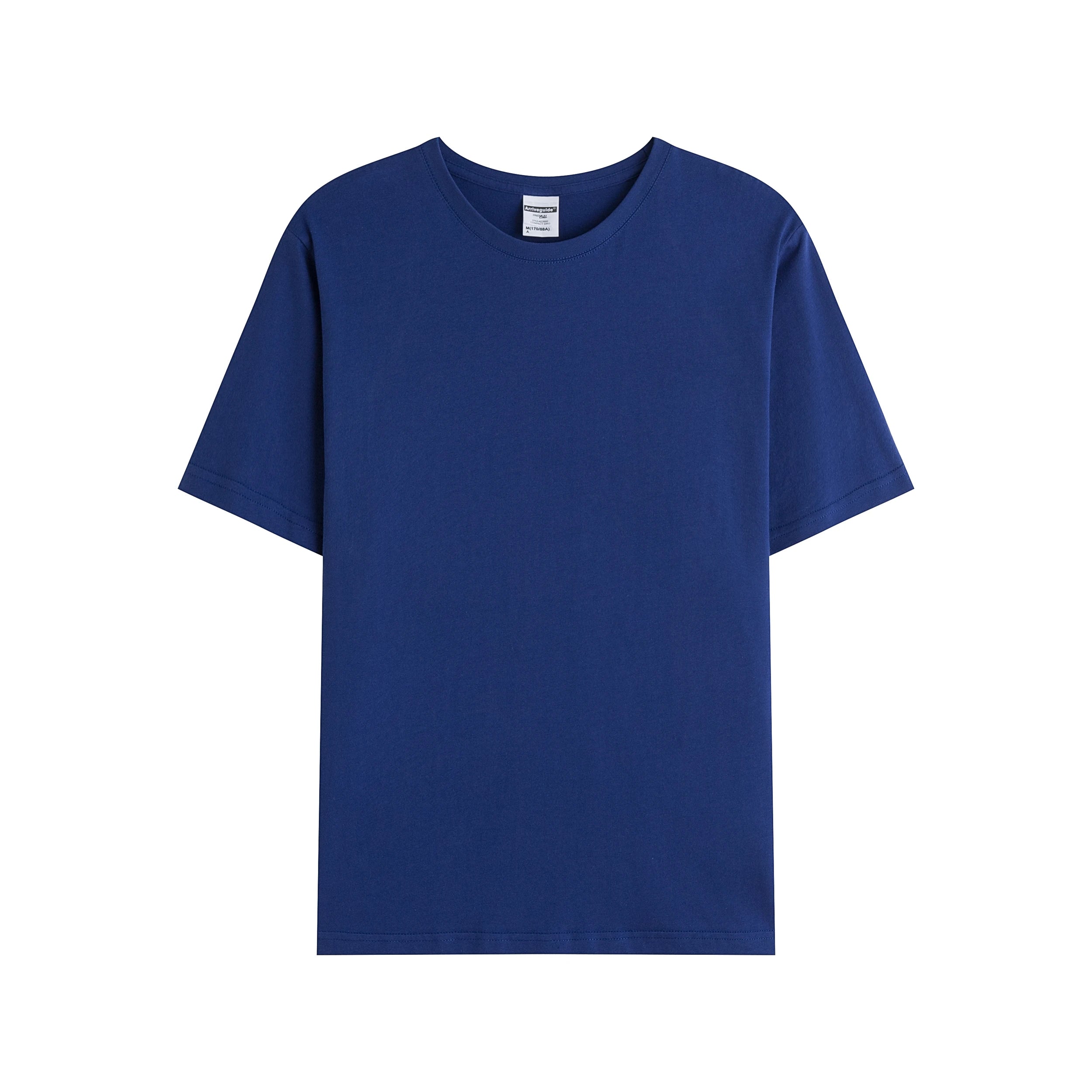 Oem Service Custom 190 Gram Cotton Blank Neck OEM Apparel Shirt Women Summer Breathable Blank Custom T-shirts