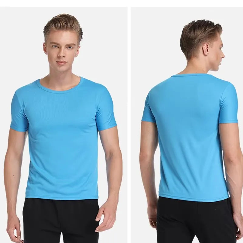 Wholesale 180g Silk Screen Printed Polyester Training Tops for Boutique Fitness Studio Networks