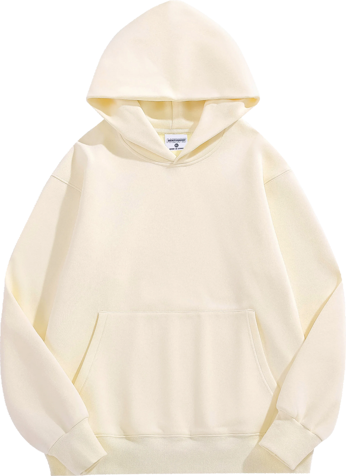 500g Cotton Polyester Blend Heat Transfer Top Custom Hoodie Creation