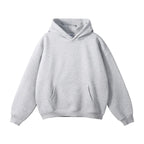 350gsm Polyester Cotton Screen Printing Drop Shoulder Pullover | Wholesale Custom Hoodies