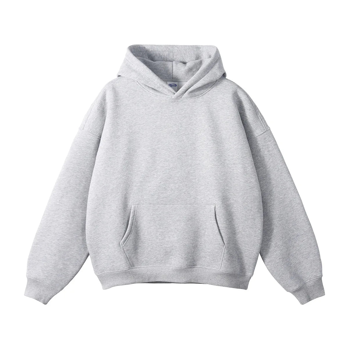 350gsm Polyester Cotton Screen Printing Drop Shoulder Pullover | Wholesale Custom Hoodies