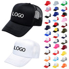 100 Polyester Oxford Five Panel Sublimation Blank Foam Trucker Hat | Wholesale Plain Mesh Caps