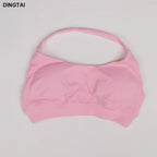 Seamless Ribbed Nylon-Spandex Women's Gym Set 2-Piece Sports Bra and Leggings