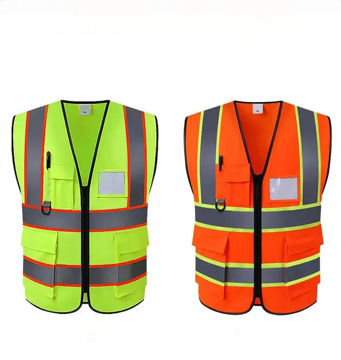 High Visibility Reflective Safety Vest Industrial Traffic Security Uniform