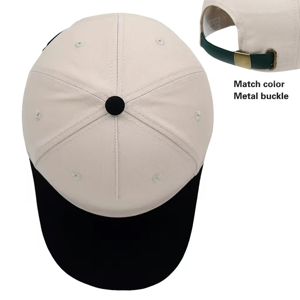 100 Cotton Canvas 3D Embroidery 5 Panel Caps | OEM Custom Hats