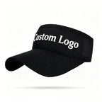 Cotton Mesh Sun Visor Hat with Wind Bug Deflectors Custom Logo Wholesale