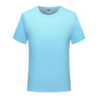 Polyester Quick-Dry Plain-Dyed Running T-Shirt