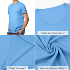 Wholesale Run Tshirts Custom Printing T-shirtsWholesale 120g Sublimation Short Sleeve T-Shirts for Event Staffing