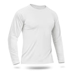 Custom LOGO Men's Sun Protection T-Shirt 145g Polyester Long Sleeve Sun Protection T-Shirt Bulk Wholesale