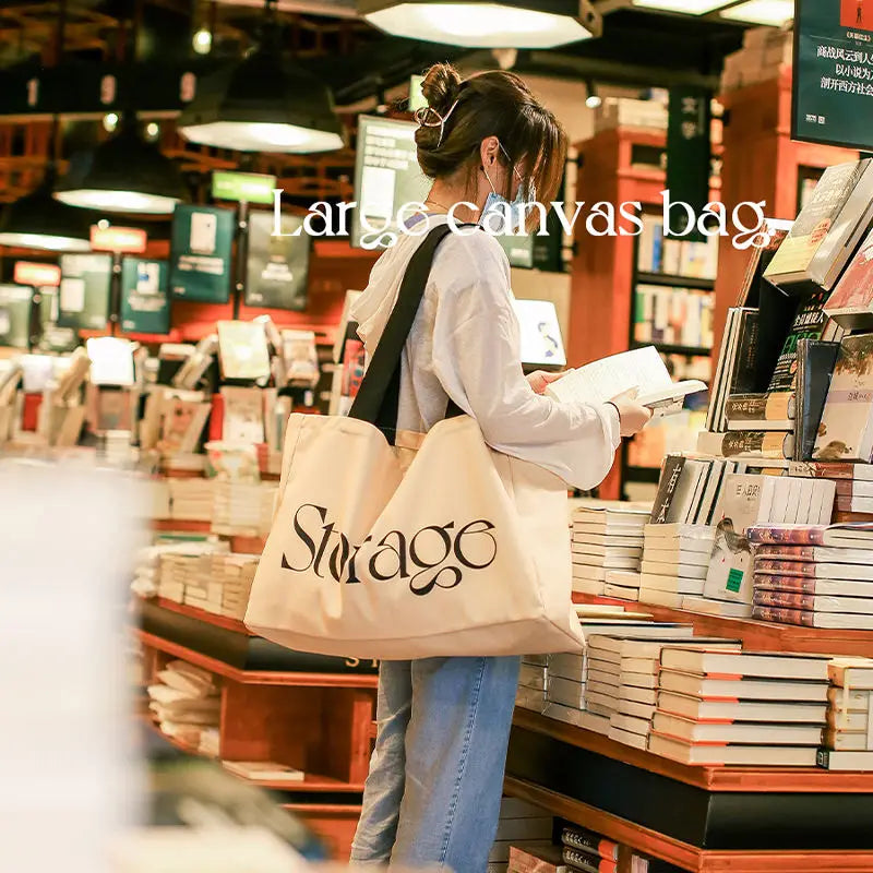 Canvas Cotton Heat Transfer Printed Tote Bag