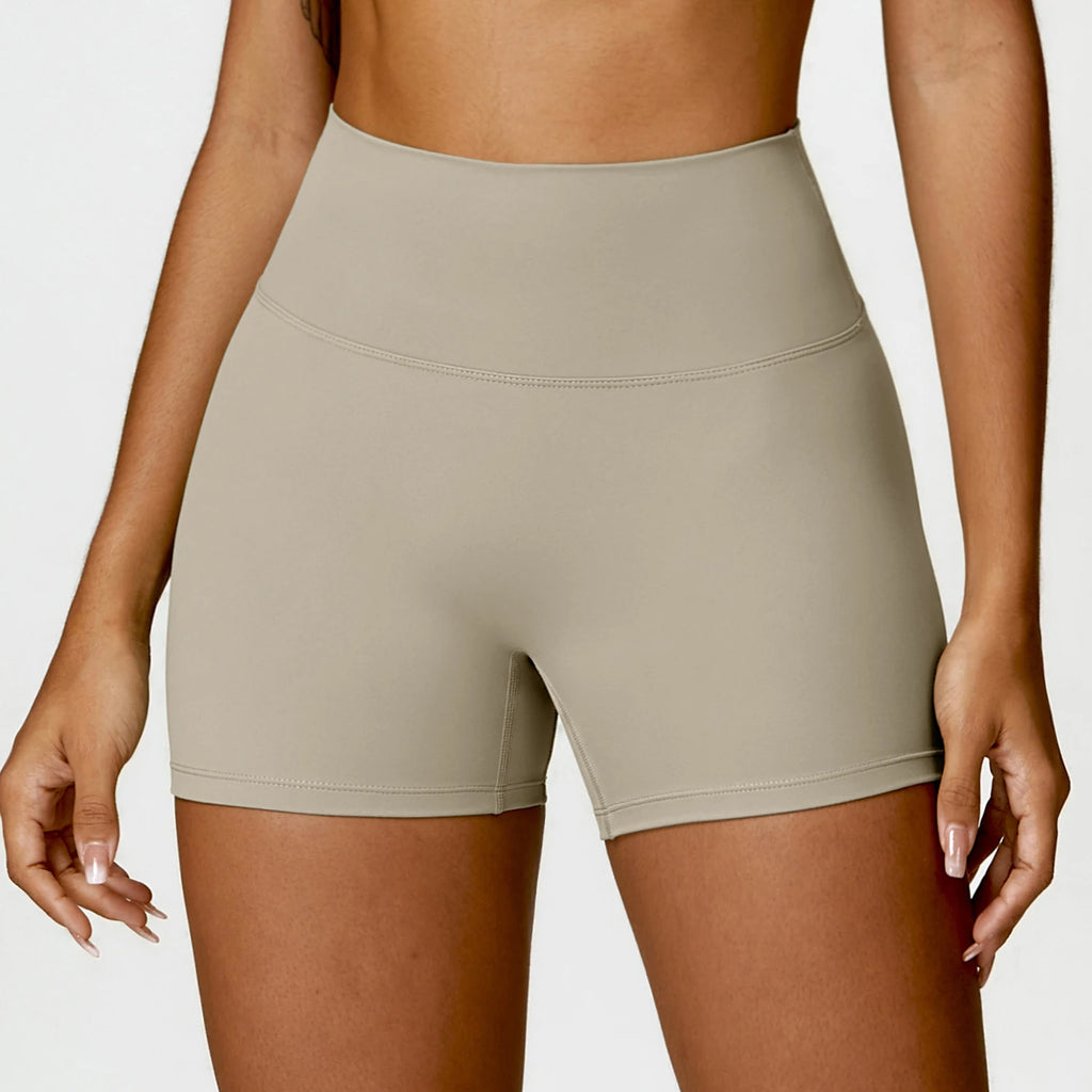 Nylon Spandex Seamless Knitted Scrunch Leggings Sports Outfit