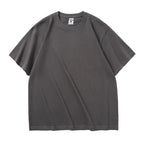 350gsm Sense Heavy Cotton Embossed T Shirts with Custom Embossing Logo for Men