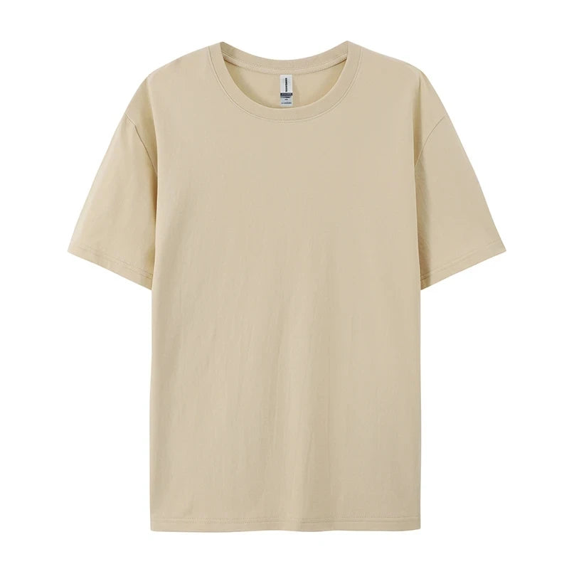 100% Pure Cotton T-Shirt 250GSM | Oversized Blank Tee Wholesale Custom Logo for Men | Factory Direct  [F-20] SEO Description