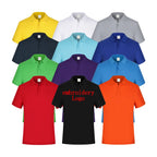 Custom logo Polo with Embroidery logo Business Advertising Promotional Work Shirt Uniform Shirt Polo