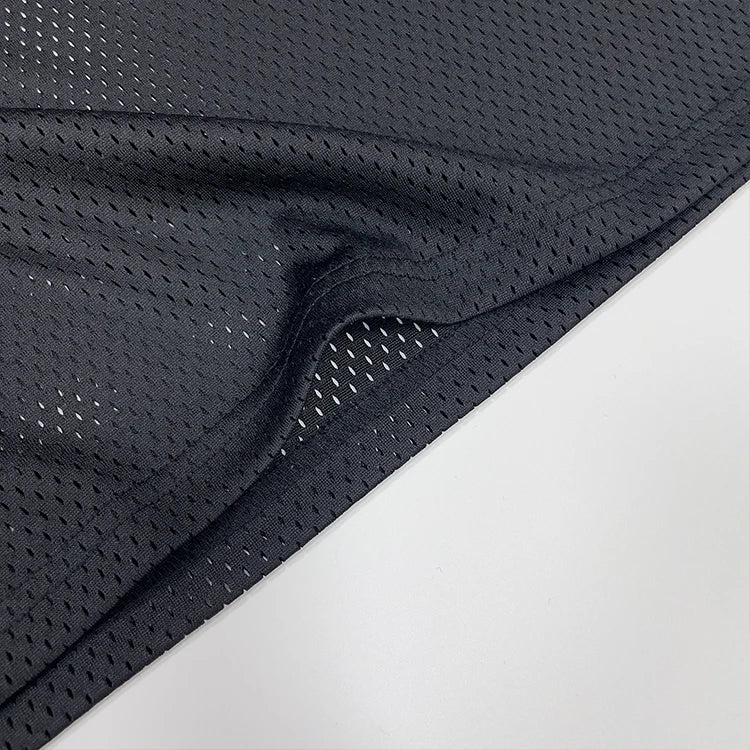 Polyester Mesh Knit Retro Basketball Jersey