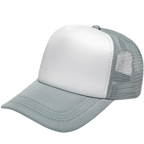 100 Polyester Oxford Five Panel Sublimation Blank Foam Trucker Hat | Wholesale Plain Mesh Caps