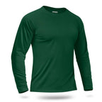 Custom LOGO Men's Sun Protection T-Shirt 145g Polyester Long Sleeve Sun Protection T-Shirt Bulk Wholesale
