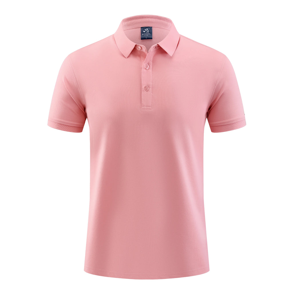 OEM Factory Supply Custom Logo Polyester Piqué Knit Custom Printed Polo Shirt