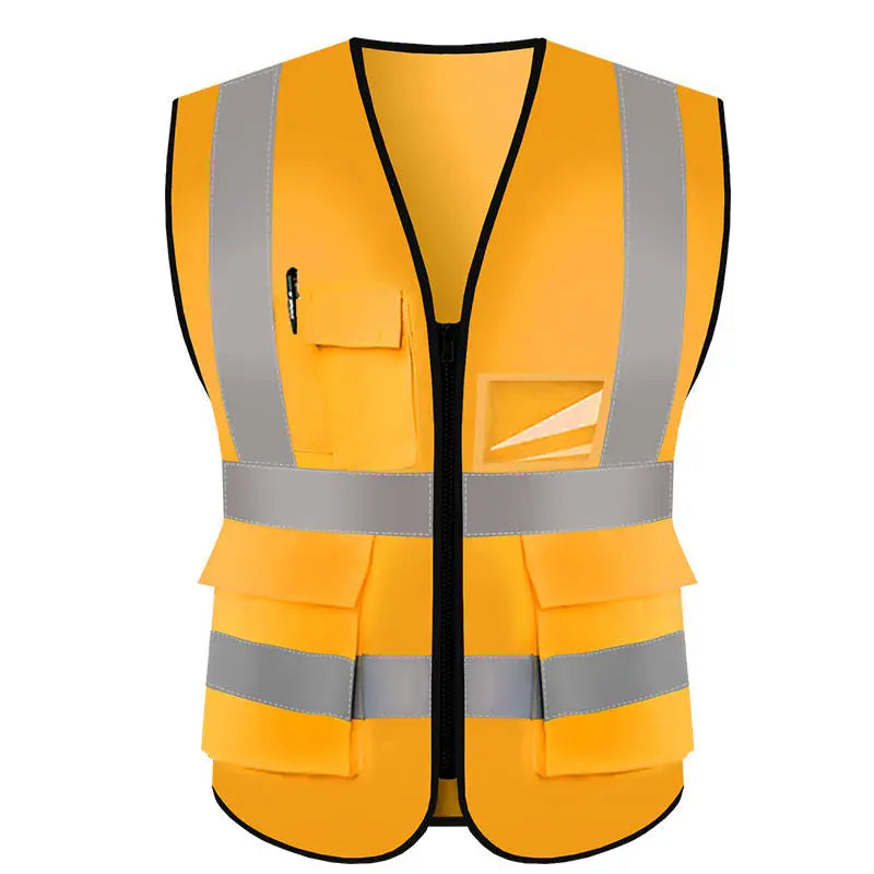 Class 2 Hi-Vis Polyester Mesh Safety Vest | Bulk Custom Logo Workwear Supplier