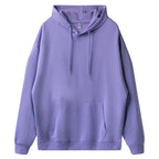 Cotton Polyester Heavyweight Fleece Pullover Hoodie
