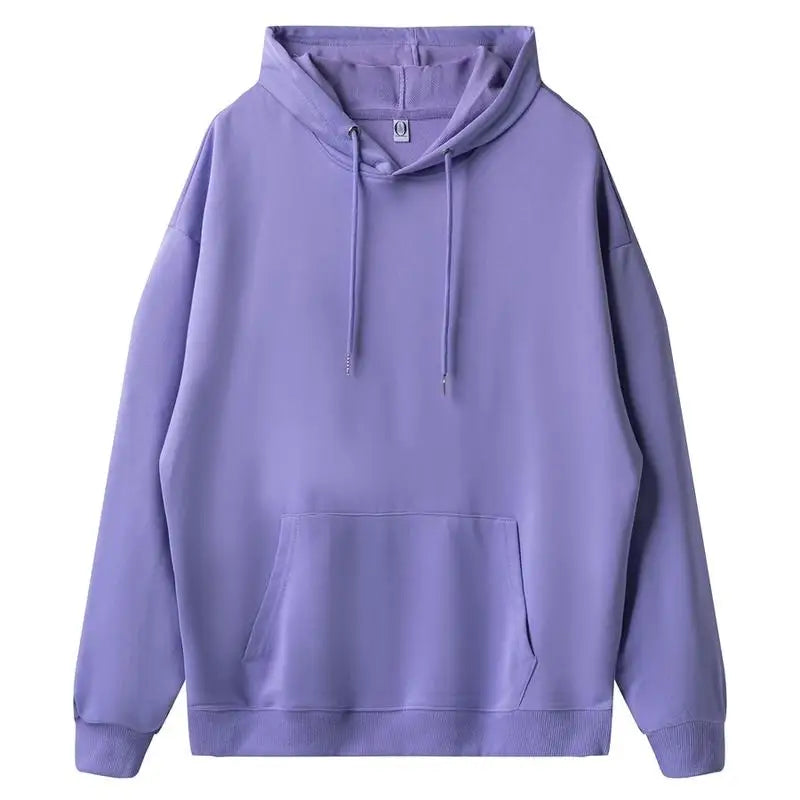 Cotton Polyester Heavyweight Fleece Pullover Hoodie