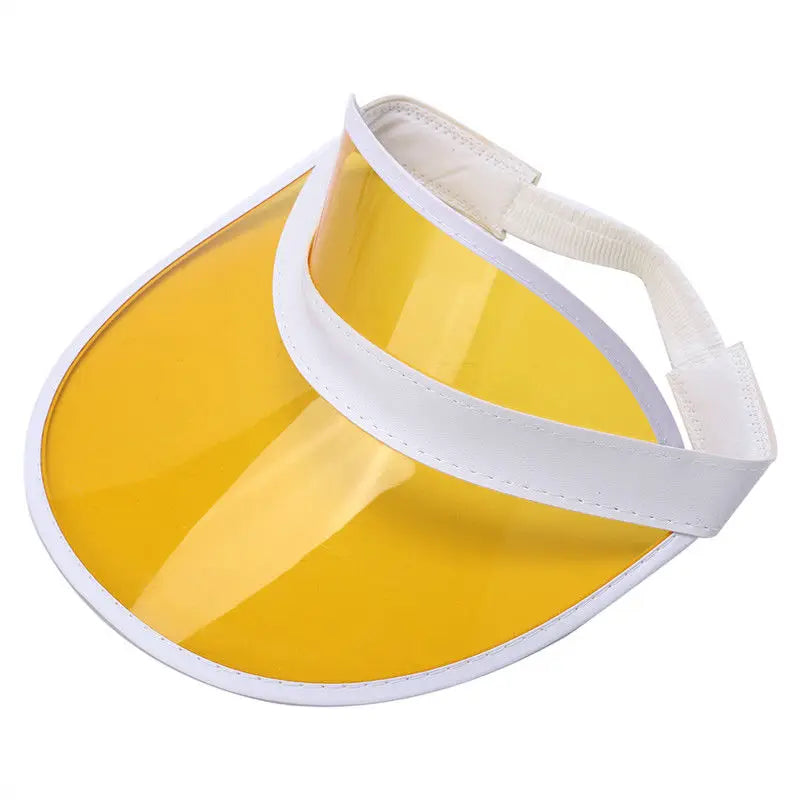 0.6mm-1.0mm PVC Silk Screen Printing Sport Visor | Promotional Plastic Protection Events Hat