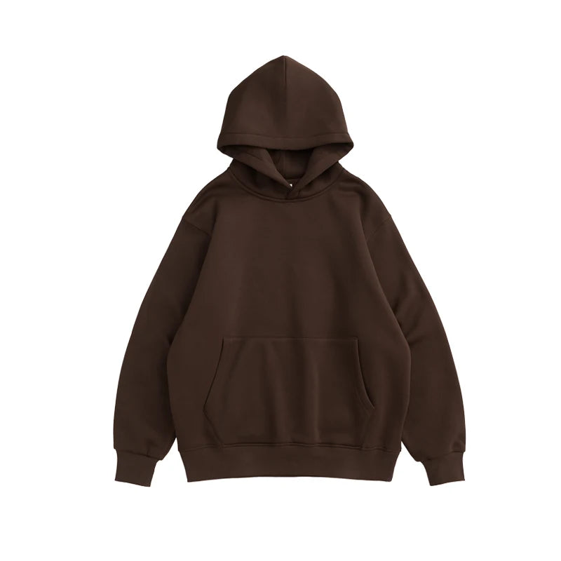 Cotton Heavyweight Fleece Loopback Pullover Hoodie