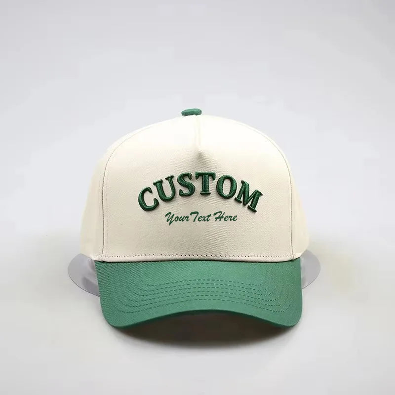 Wholesale 100% Cotton 3D Embroidery 5 Panels Custom Trucker Hats for Tech Startup Swag Kits