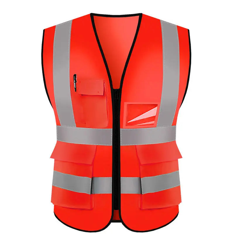Class 2 Hi-Vis Polyester Mesh Safety Vest | Bulk Custom Logo Workwear Supplier