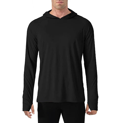 145g Knitted 100% Polyester Long Sleeve Fishing Shirt Men Rash Guard