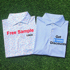 High Fit Polyester Spandex 180 GSM Custom Embroidery Logo Shirts