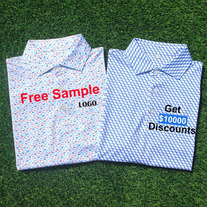 High Fit Polyester Spandex 180 GSM Custom Embroidery Logo Shirts