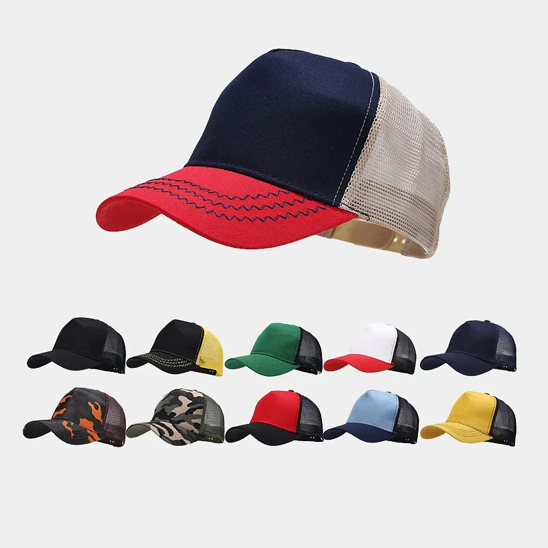 Cotton Mesh 5-Panel Foam Headwear Wholesale | OEM Custom Golf Supplier