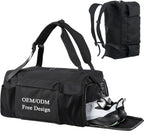 Nylon Coated Convertible Weekender Bag