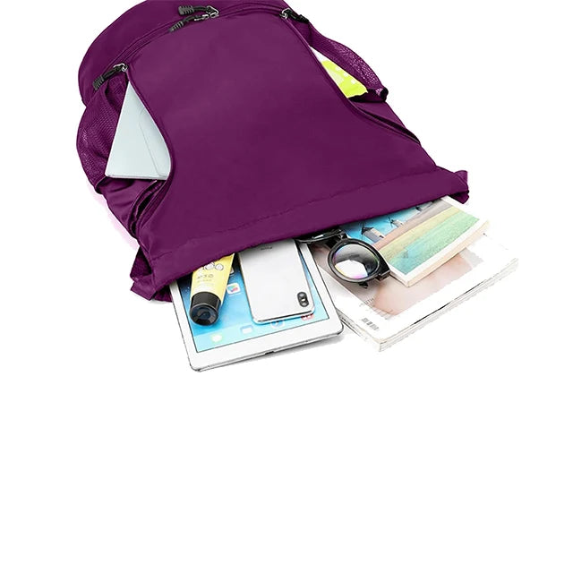 Nylon Woven Drawstring Sports Bag