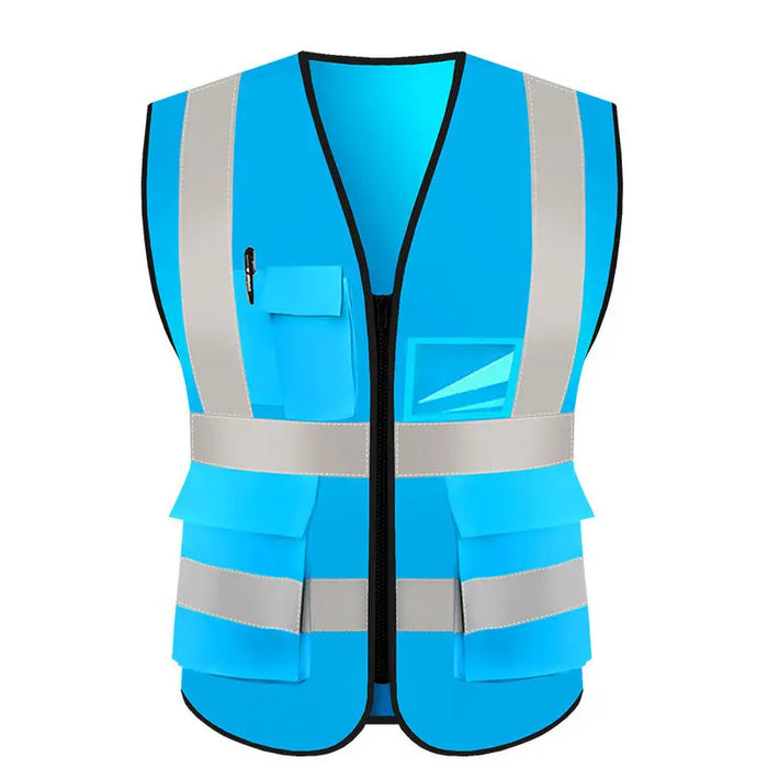 Class 2 Hi-Vis Polyester Mesh Safety Vest | Bulk Custom Logo Workwear Supplier