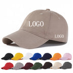 Wholesale Customized Cotton Soft Custom 6-Panel Sporty Unisex Baseball Cap