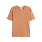 Oem Service Custom 190 Gram Cotton Blank Neck OEM Apparel Shirt Women Summer Breathable Blank Custom T-shirts