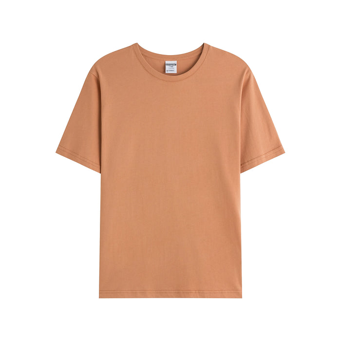 Oem Service Custom 190 Gram Cotton Blank Neck OEM Apparel Shirt Women Summer Breathable Blank Custom T-shirts