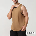 Custom Quick Sleeveless Training Top | Men's 100 Polyester Dry Workout Tank