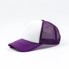 Polyester Cotton Mesh Machine Embroidery 5 Panel Trucker Cap