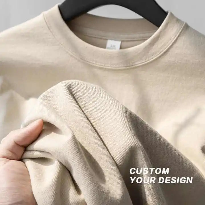100% Pure Cotton T-Shirt 250GSM | Oversized Blank Tee Wholesale Custom Logo for Men | Factory Direct  [F-20] SEO Description