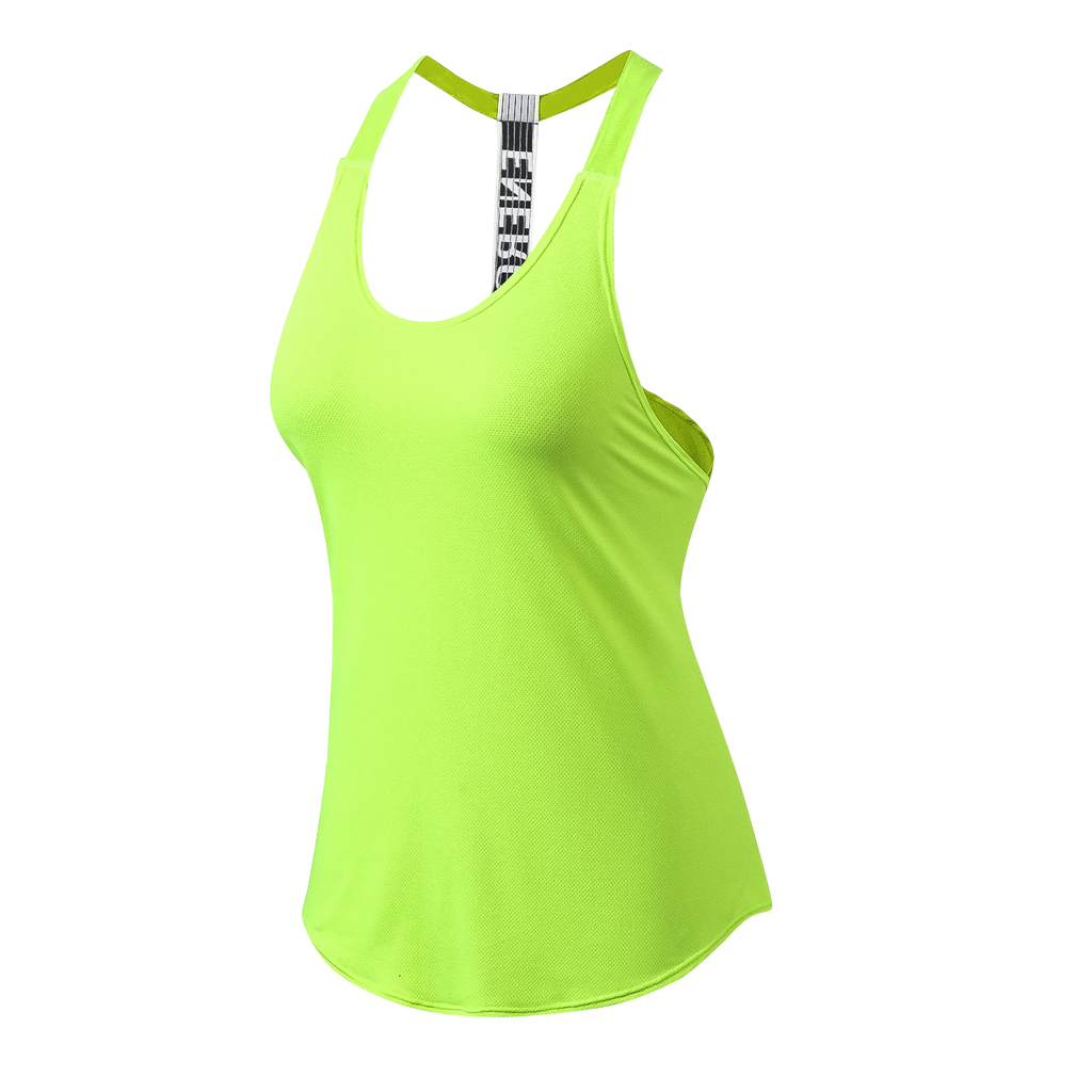 90/10 Poly Spandex Custom Logo Sleeveless Yoga Top | New Women Workout Tank