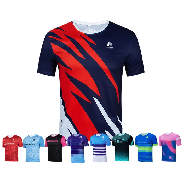 OEM Quick Dry 100 Polyester Over Running Shirts | Unisex Sublimation T-Shirts