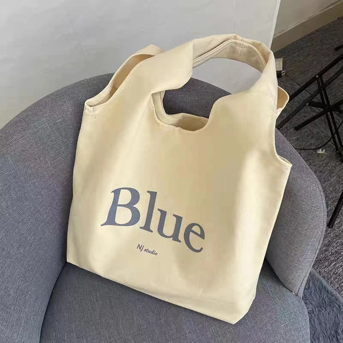 Cotton Canvas Screen Printed Tote Bag